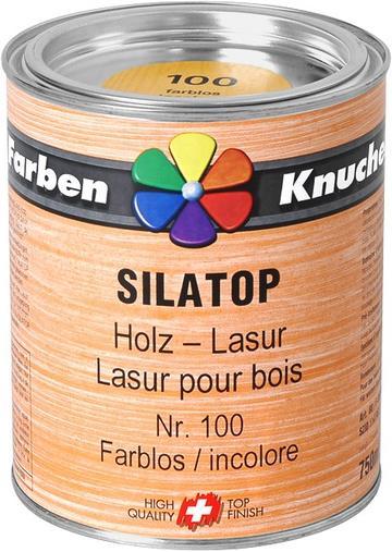 Actual product image Knuchel Silatop wood glaze (Walnut, 0.75 l)