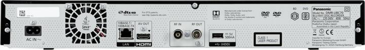 Immagine prodotto Panasonic Dmr-Ubc70egk (500 GB, Lettore Blu-ray, Registratore Blu-ray)