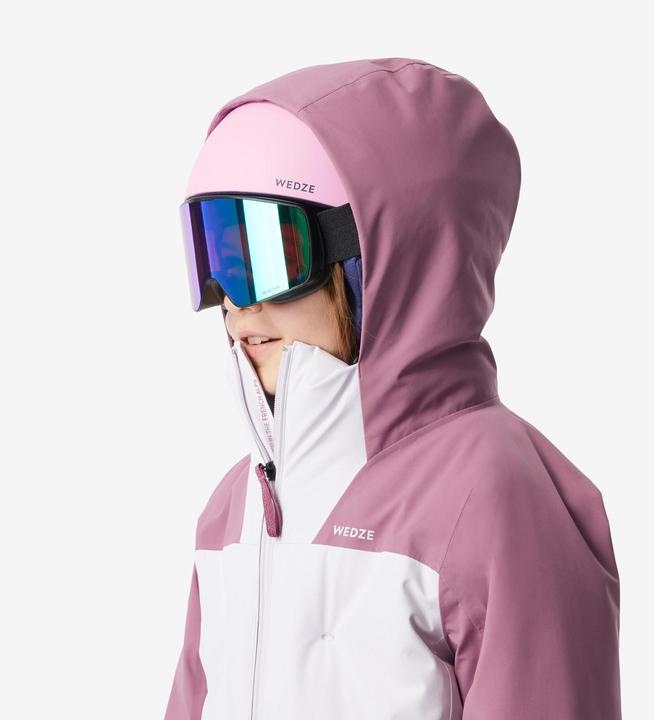 Produktbild Wedze Skijacke Kinder wattiert warm wasserdicht - Piste 500 rosa (164)