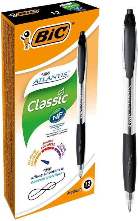 Image du produit Bic Classique de l'Atlantide (Noir, Transparent, 1 x)