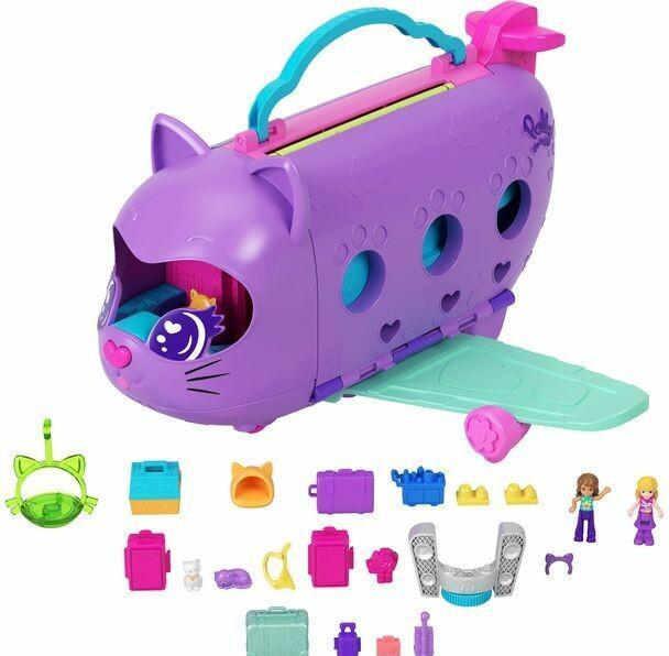 Actual product image Polly Pocket Kitty Plane