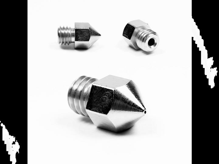 Actual product image MicroSwiss MK8 nozzle 0.2mm (Replacement parts, Blast pipe)