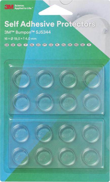3M Bumpon (Stop dampers, 16 Piece)
