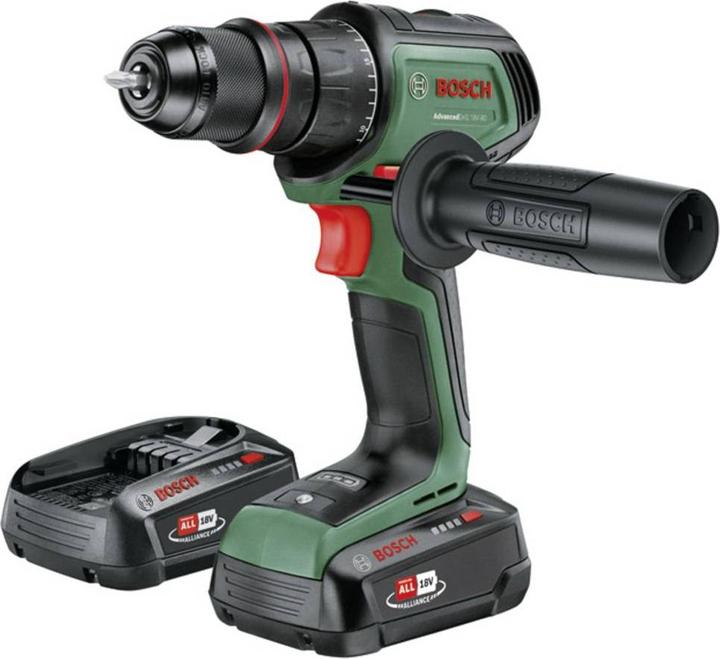 Produktbild Bosch Home & Garden Akku-Bohrschrauber AdvancedDrill 18V-80 QuickSnap,2 x Akku PBA 18V 2.5Ah (Akkubetrieb)