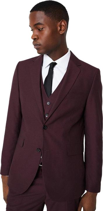 Actual product image Burton Mens Two Button Slim Tailored Suit Jacket (40)