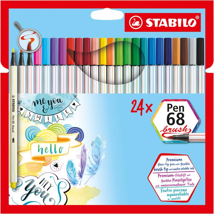 Image du produit STABILO Stylo 68 sets (Multicolore, 24 x)