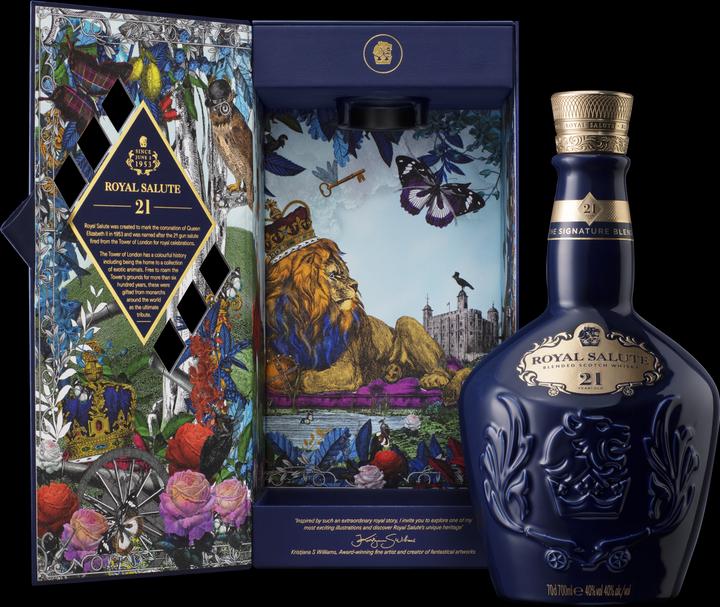 Actual product image Chivas Regal Royal Salute (Blended Whisky, Scotch whisky, 1 x 70 cl)