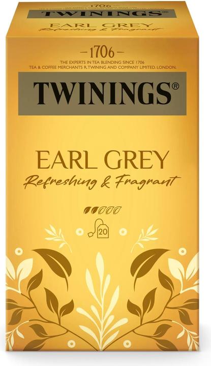 Twinings Bustine di tè Earl Grey 20 pezzi, tipo di tè/infuso (85 g)