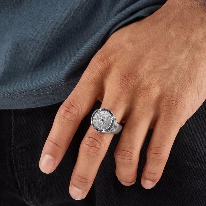 Immagine prodotto Thomas Sabo Anello Elementi di Natura Argento (64, 925 Argento)