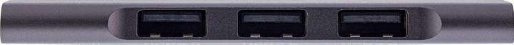 Produktbild InLine Slim USB-C Hub, 4-Port, USB 3.0 + 3x USB 2.0, schmale Bauform (USB-C, 4 Ports)