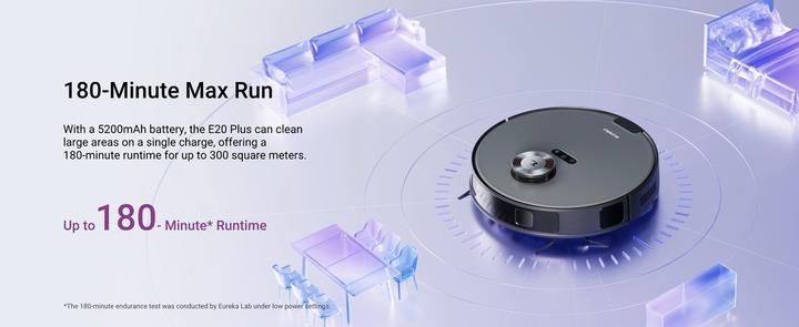 Actual product image Eureka E20 plus Black (Robot vacuum)