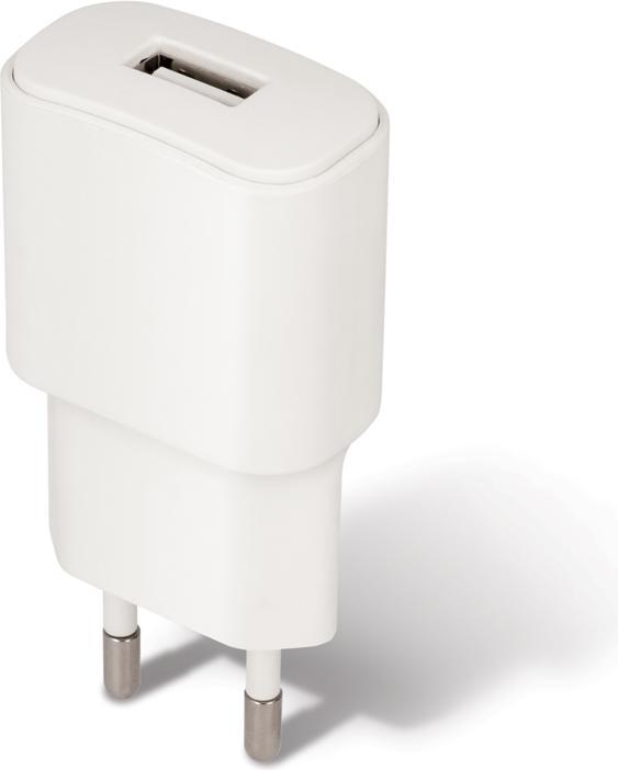 Actual product image Forever TC-01 charger 1x USB 1A white + Lightning cable
