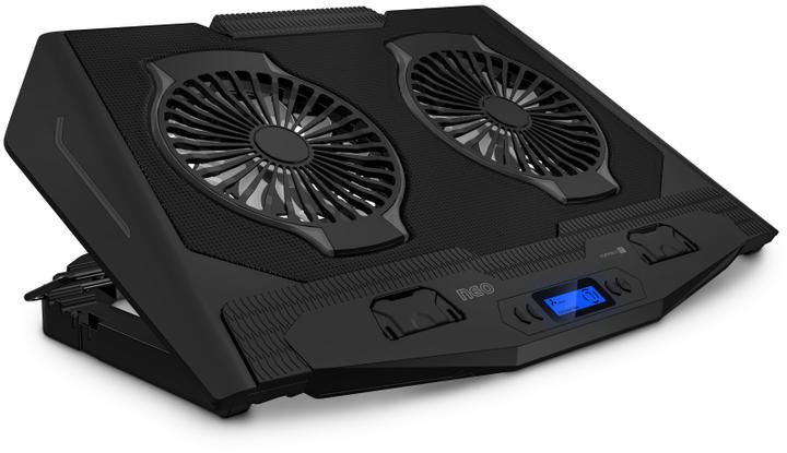 Immagine prodotto Connect IT NEO RGB podsvícení chladicí podložka pod notebook, ČERNÁ