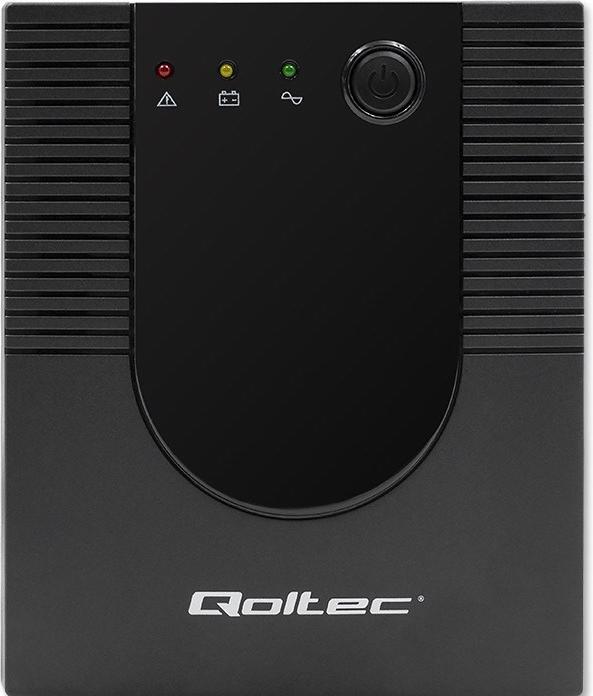 Image du produit Qoltec Zasilacz awaryjny UPS | Monolith | 1200VA | 720W (1200 VA, 720 W, Line-interactive Onduleur)
