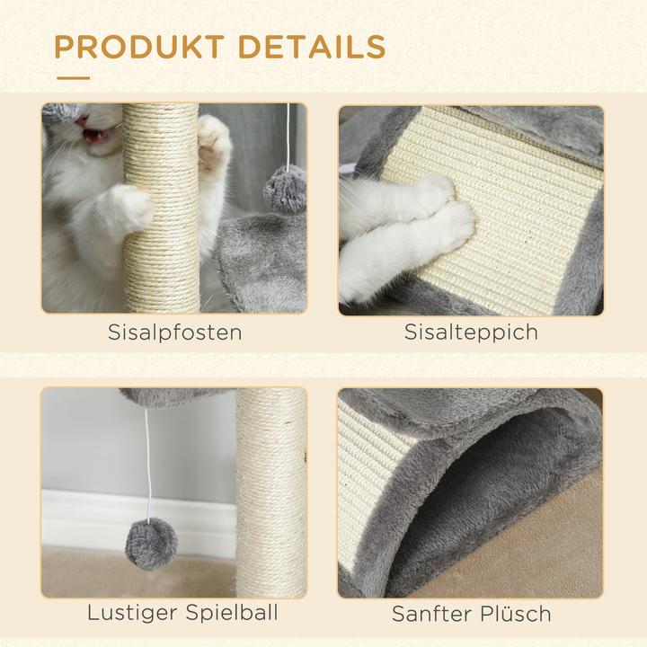 Produktbild Jamb Katzenbaum (43 cm, Hellgrau)