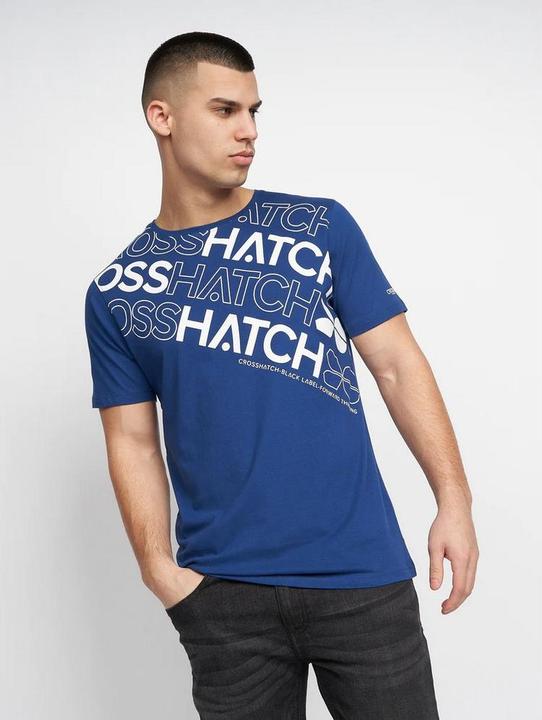Actual product image Crosshatch Mens Morland T-Shirt (Pack of 2) (S)