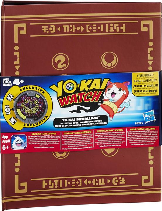Produktbild Hasbro Yo-Kai Watch Sammelbuch inkl. 1 Medaille (Multilingual)