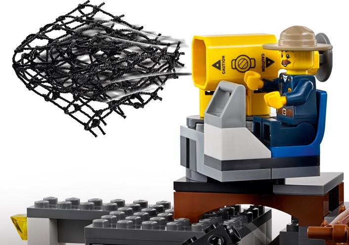 Actual product image LEGO Mountain Police Headquarters (60174, LEGO City)