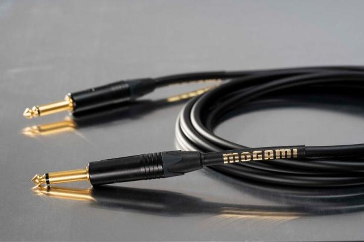 Actual product image Mogami Gold Series Instrument Cable (3 m, 6.3mm jack)