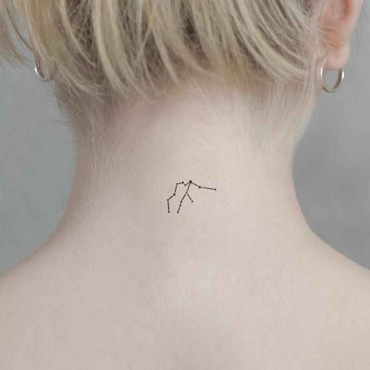 Immagine prodotto minink Tatuaggio temporaneo - Costellazione dell'Acquario