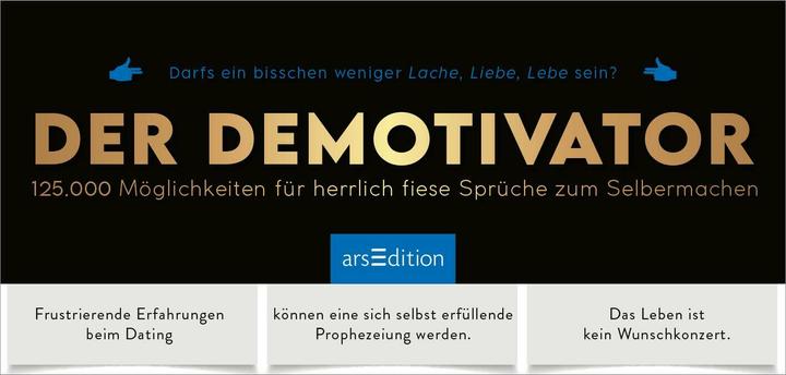 Produktbild Der Demotivator (Deutsch, 2025)