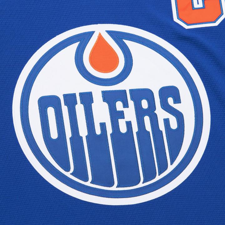 Actual product image Mitchell & Ness Wayne Gretzky Edmonton Oilers 1986 M&N Jersey (L)