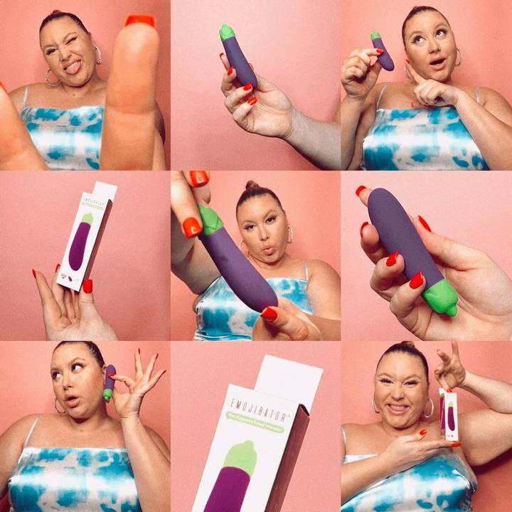 Image du produit Emojibator Vibrateur Eggplant