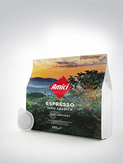 Actual product image Amici Espresso (40 x Port.)