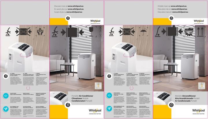 Produktbild Whirlpool PACW212CO (35 m², 12000 BTU/h)
