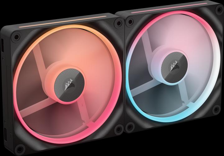 Immagine prodotto Corsair Serie RX MAX, iCUE LINK RX140 MAX, ventola da 140 mm, kit doppia ventola (140 mm, 2 x)