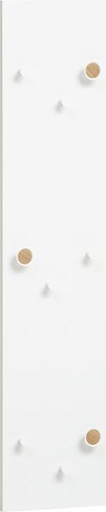 Schildmeyer Bjarne hook panel matt white
