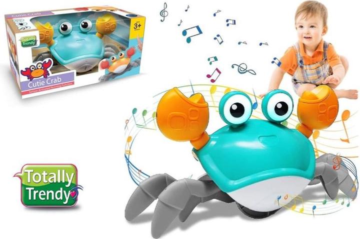 Totally Tech Totally Trendy crabe courant avec musique & capteur (Multilingue)
