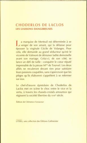 Produktbild Les liaisons dangereuses (Französisch, Choderlos de Laclos Pierre-Ambroise-François, 2024)
