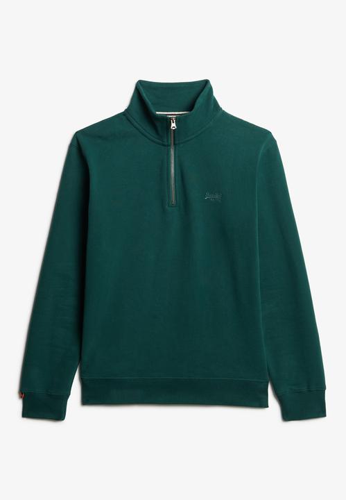 Immagine prodotto Superdry Essential Sweatshirt mit halblangem Reissverschluss und Logo (M)