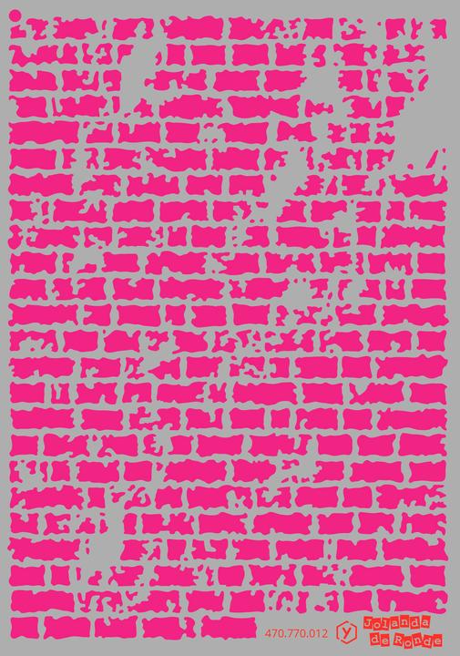 Produktbild Pronty Crafts Schablone "Mauerwerk", A5