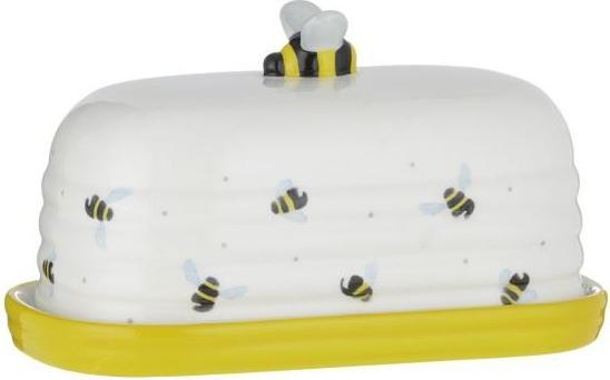 Image du produit Price & Kensington 0059.649 Beurrier, Céramique, Blanc