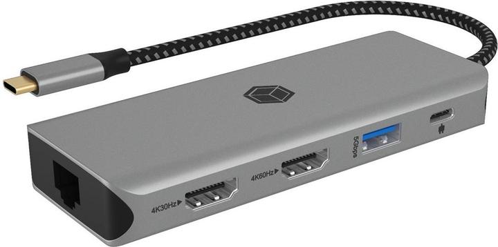 Produktbild Icy Box IB-DK4012-CPD (USB-C, 3 Ports)