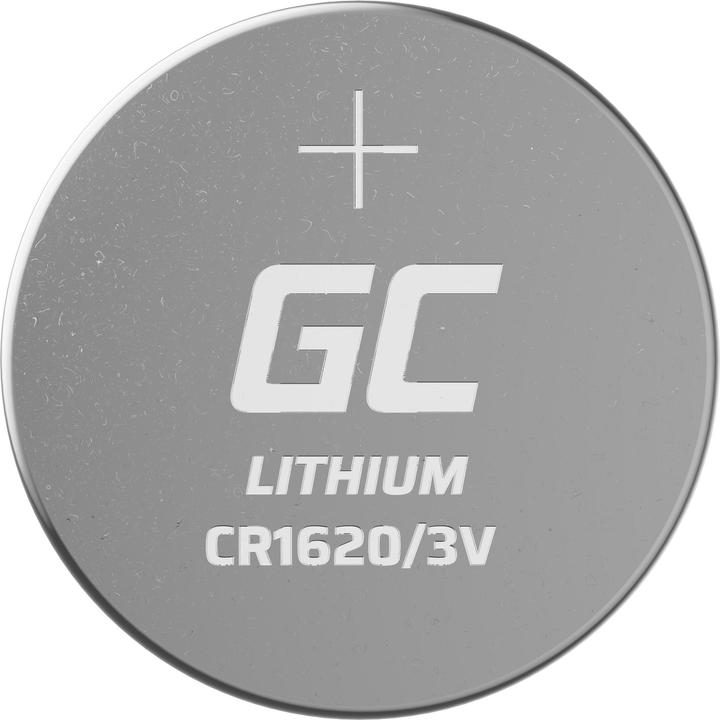 Actual product image GreenCell 5x Lithium CR1620 3V 70mAh Batteries - Battery - CR1620 (1 pcs., CR1620, 70 mAh)