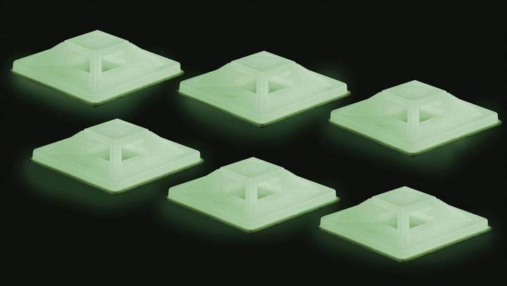 Actual product image Tru Components Adhesive base set, phosphorescent
