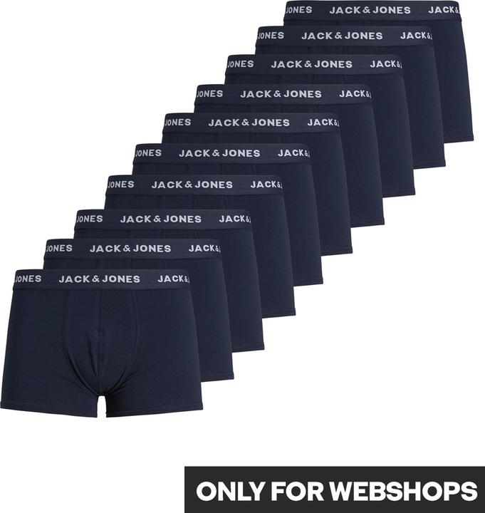 Actual product image Jack & Jones 10er-Pack einfarbige Boxershorts (XXL, pack of 10)