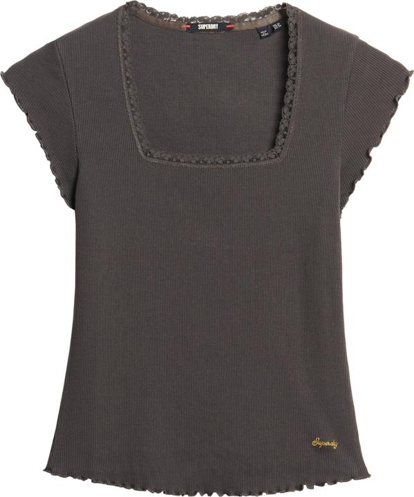 Actual product image Superdry Essential Square Neck S/s Tee (6)