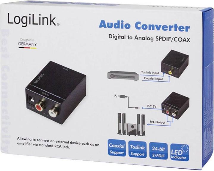 Produktbild LogiLink Audio Konverter (Digital -> Analog)
