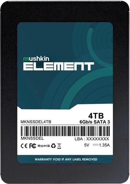 Mushkin Element (4000 GB, 2.5")