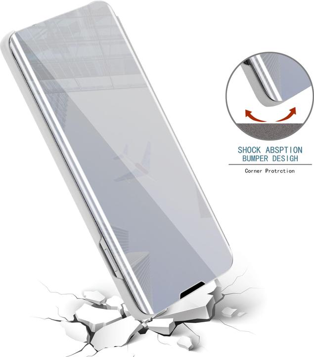 Produktbild Cadorabo Book Smart View Spiegel Cover (Apple iPhone 12 Pro Max)