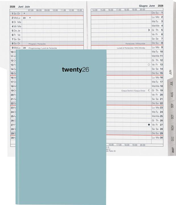 Actual product image Biella Planner Lucerne Colorful all in one