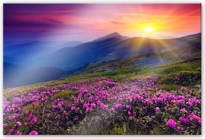 Immagine prodotto Trenddeko Tramonto in montagna (150 x 100 cm)