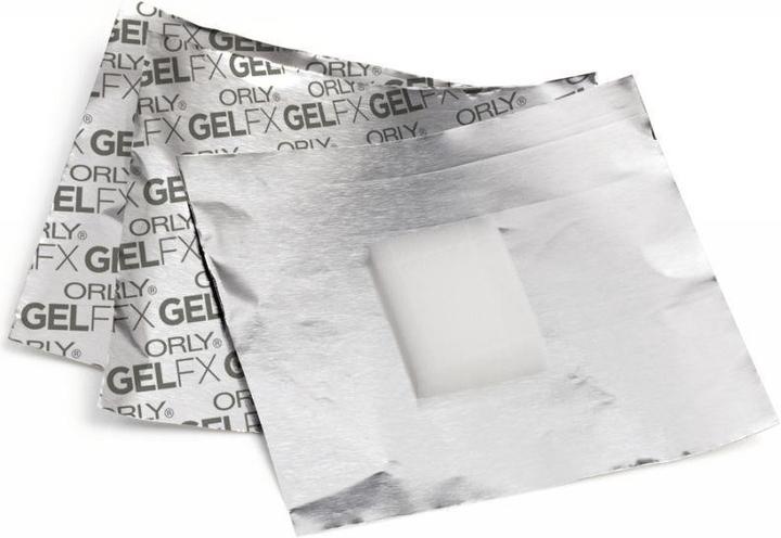 Actual product image Orly Gel FX Foil Remover Wraps