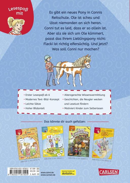 Produktbild Lesespass mit Conni: Conni und das wilde Pony (Deutsch, Herdis Albrecht, Julia Boehme, 2019)