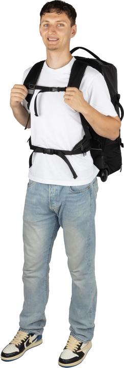 Actual product image Normani Wasserdichter Rucksack-Trolley 60 Liter mit Hüftgurt - 9655 (60 l)