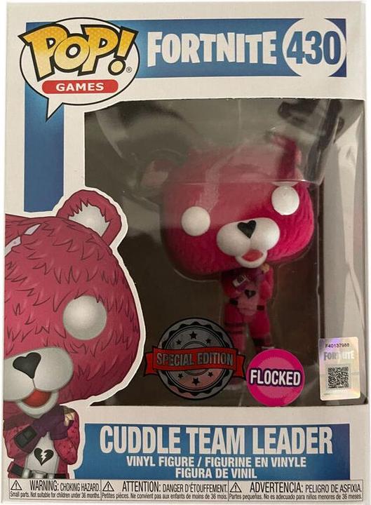 Image du produit Funko Pop! Fortnite : Cuddle Team Leader Flocked Excl (430)